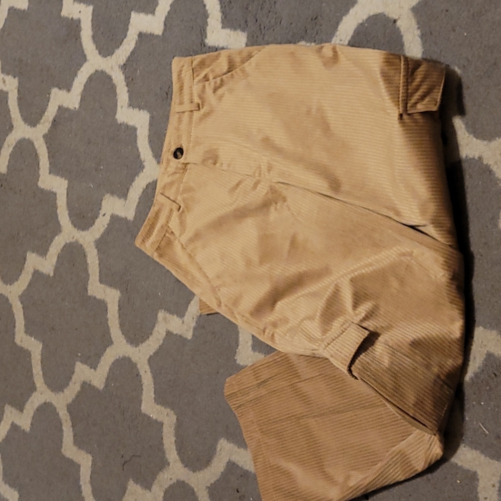 Shein - Corduroy Wide Leg Pant